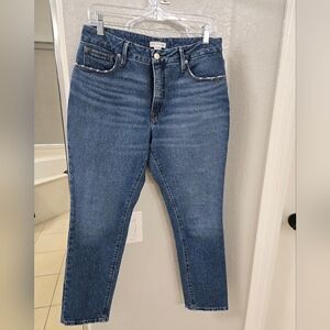Good American Classic Staright Jeans- New!